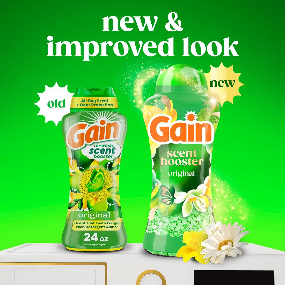 Gain Original Fireworks In-Wash Laundry Scent Booster Beads - Image 12