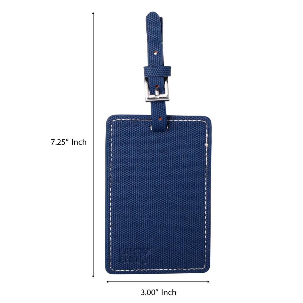 Lands' End Luggage Tags 2-Pack, Travel Bag Tag, Suitcase Identifier