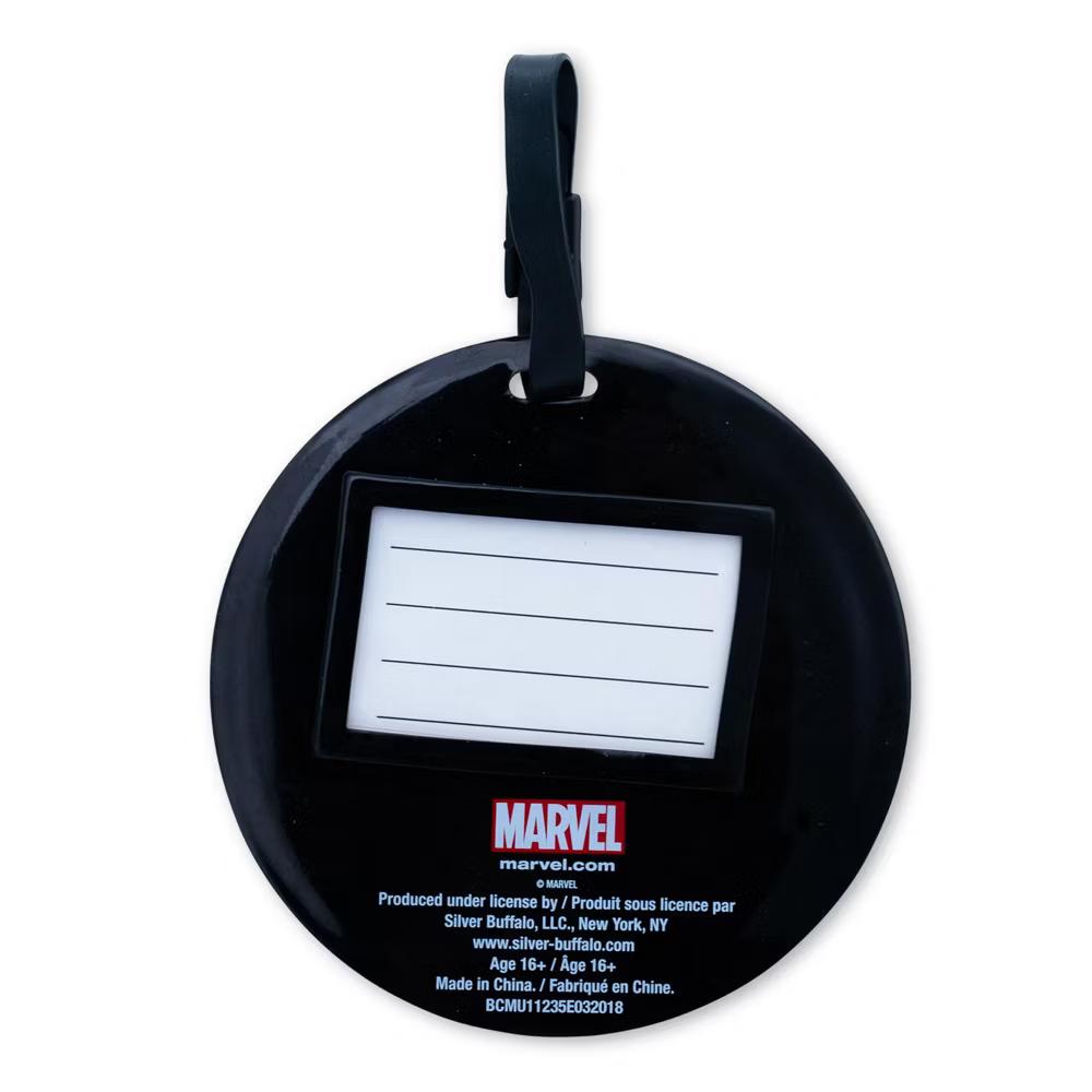 Comics Deadpool Logo Travel Luggage Tag With Suitcase ID Card Label - Image 2