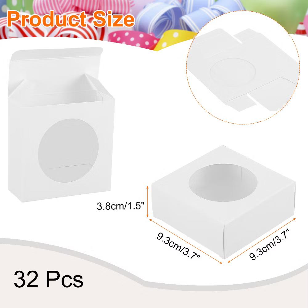 Bakery Candy Jewelry Soap Display Kraft Mini Gift Boxes 32 Pcs - Image 40