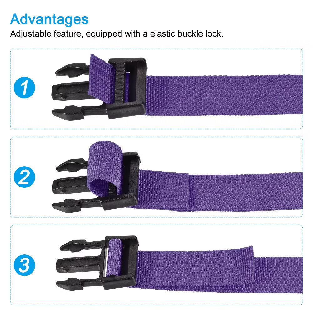 Travel Packing Accessories Adjustable Utility Straps 2 Pcs - Image 19