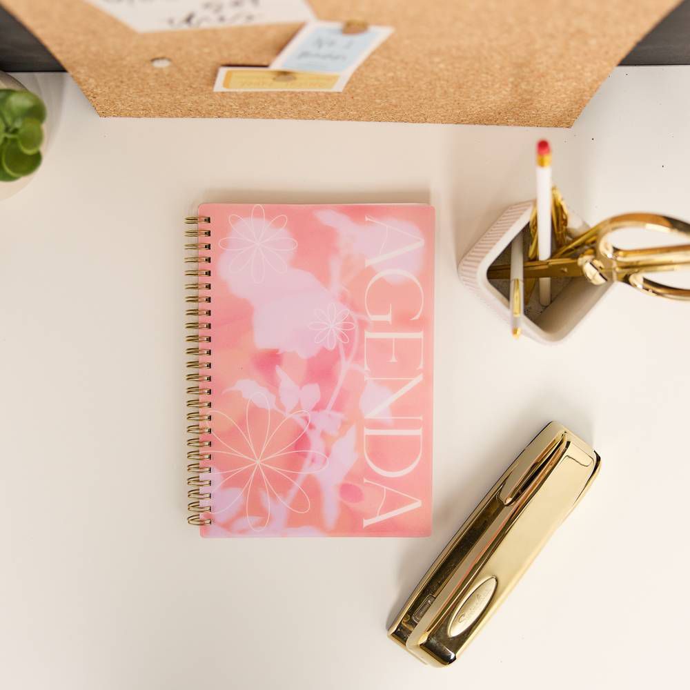 Happy Brands 2026-2027 6"x8.375" Organized Liminal Garden Small 12 Months Twin Loop Dated Teacher Planner - Image 10