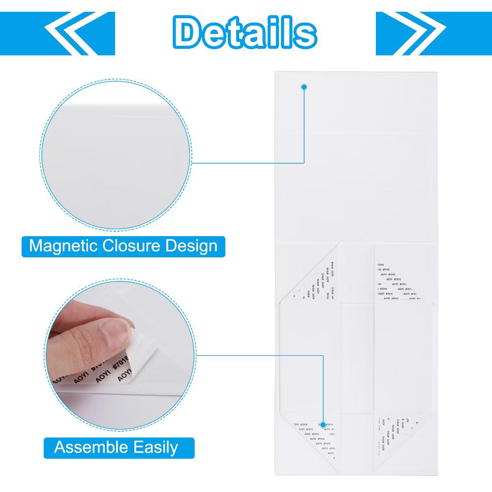 Easy to Assemble Durable Cardboard Gift Box with Lid - Image 7