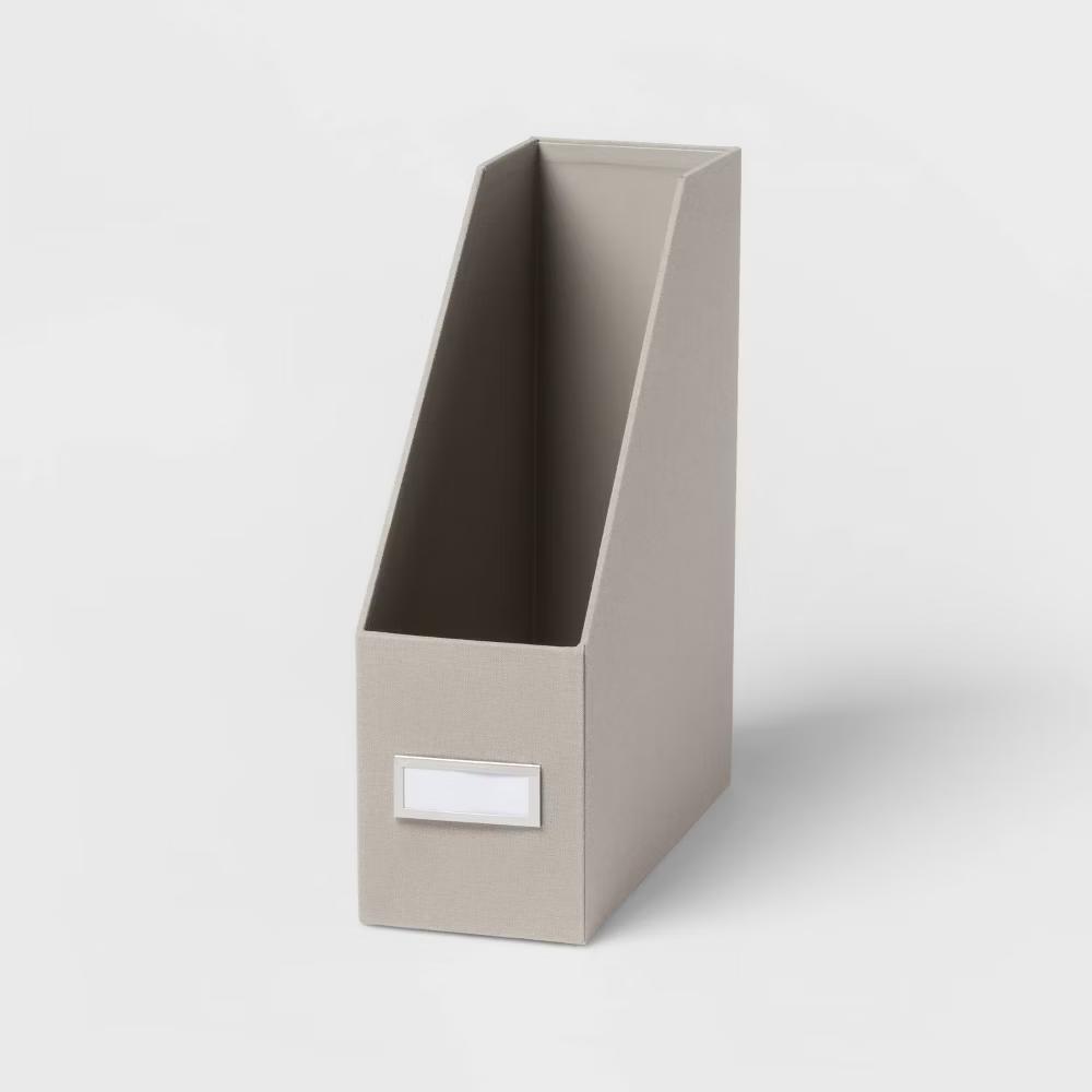 Canvas Magazine File Holder and Organizer - Image 12