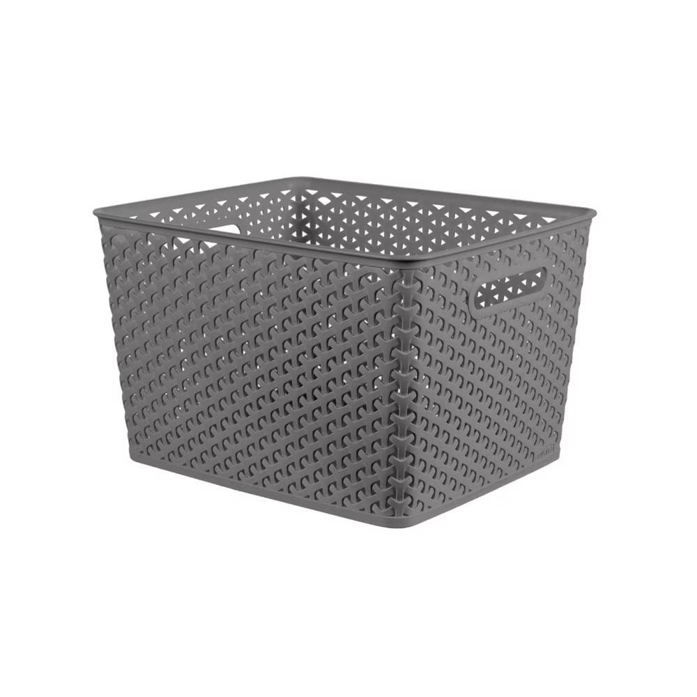Y-Weave Large Decorative Storage Basket - Image 13