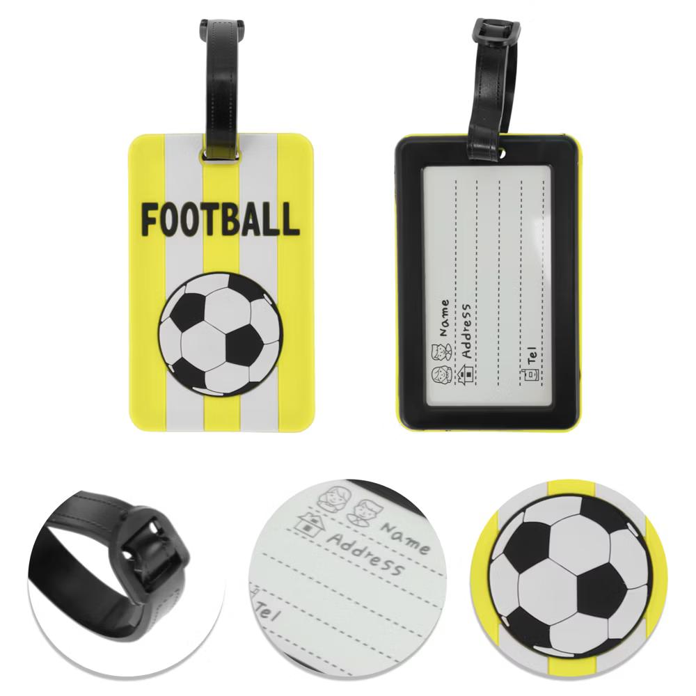 Football Pattern Luggage Tag 1 Pc - Image 12