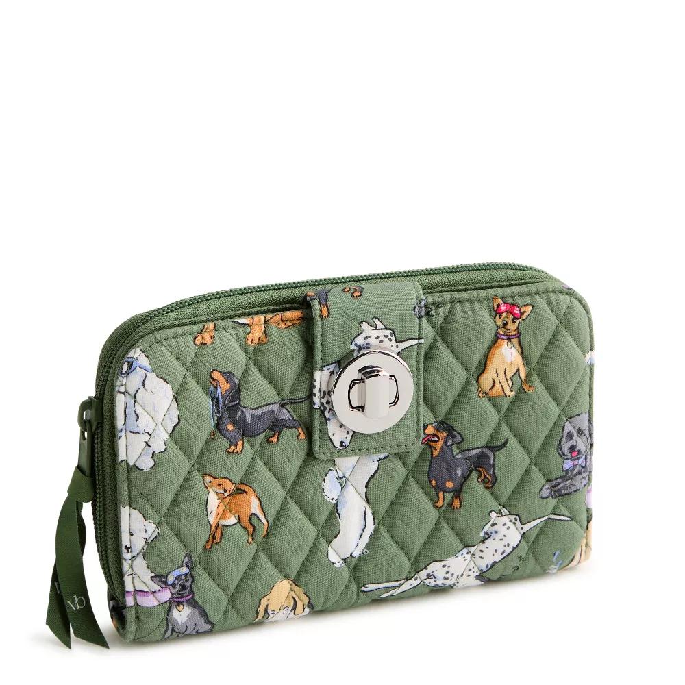 Women's Outlet Cotton Essential Turnlock Wallet - Image 5