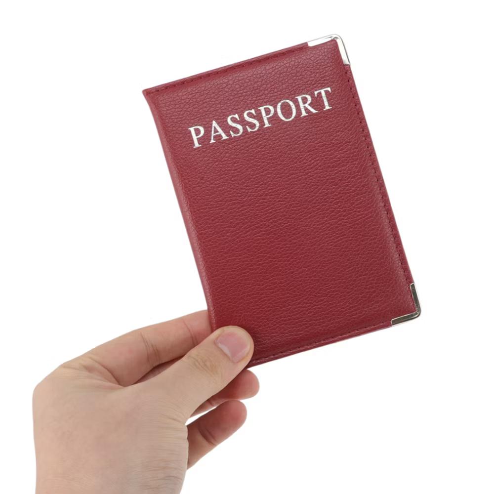 Metallic Edge Passport Holder 1 Pc - Image 35