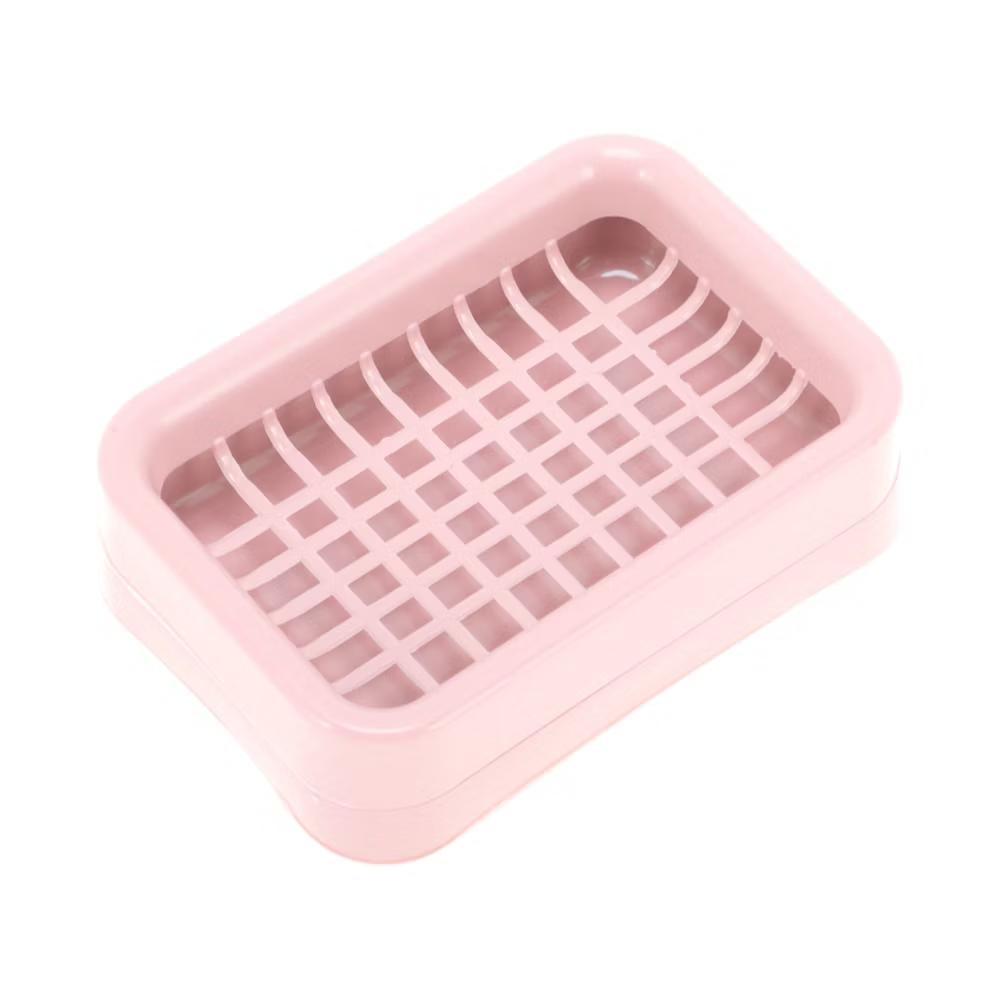 Double Layer Grid Soap Dish 1 Pc - Image 17