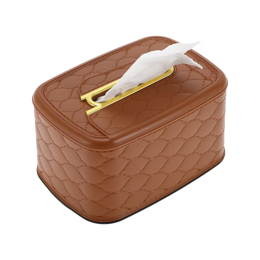 Durable With Spring Tissue Box Cover 1 Pc - Image 8