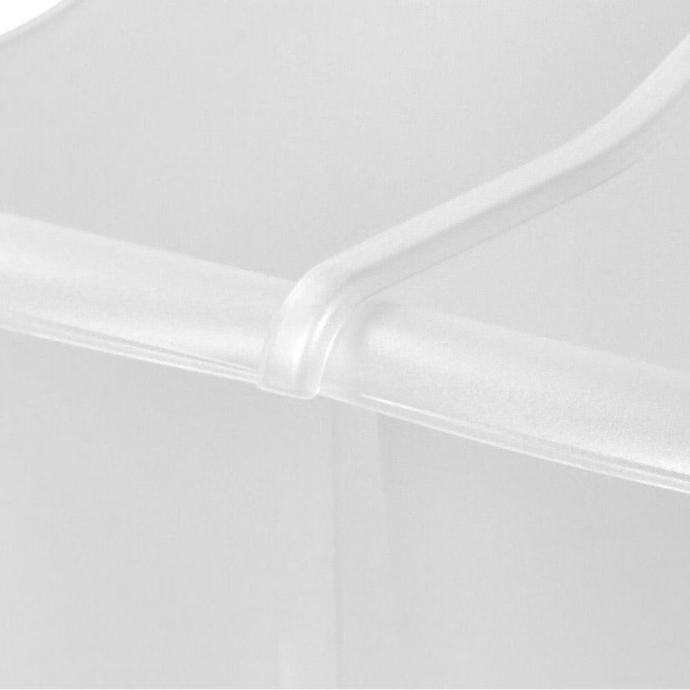 15" 6" Plastic Connecting Book and Paper Storage Container Bin - Image 6