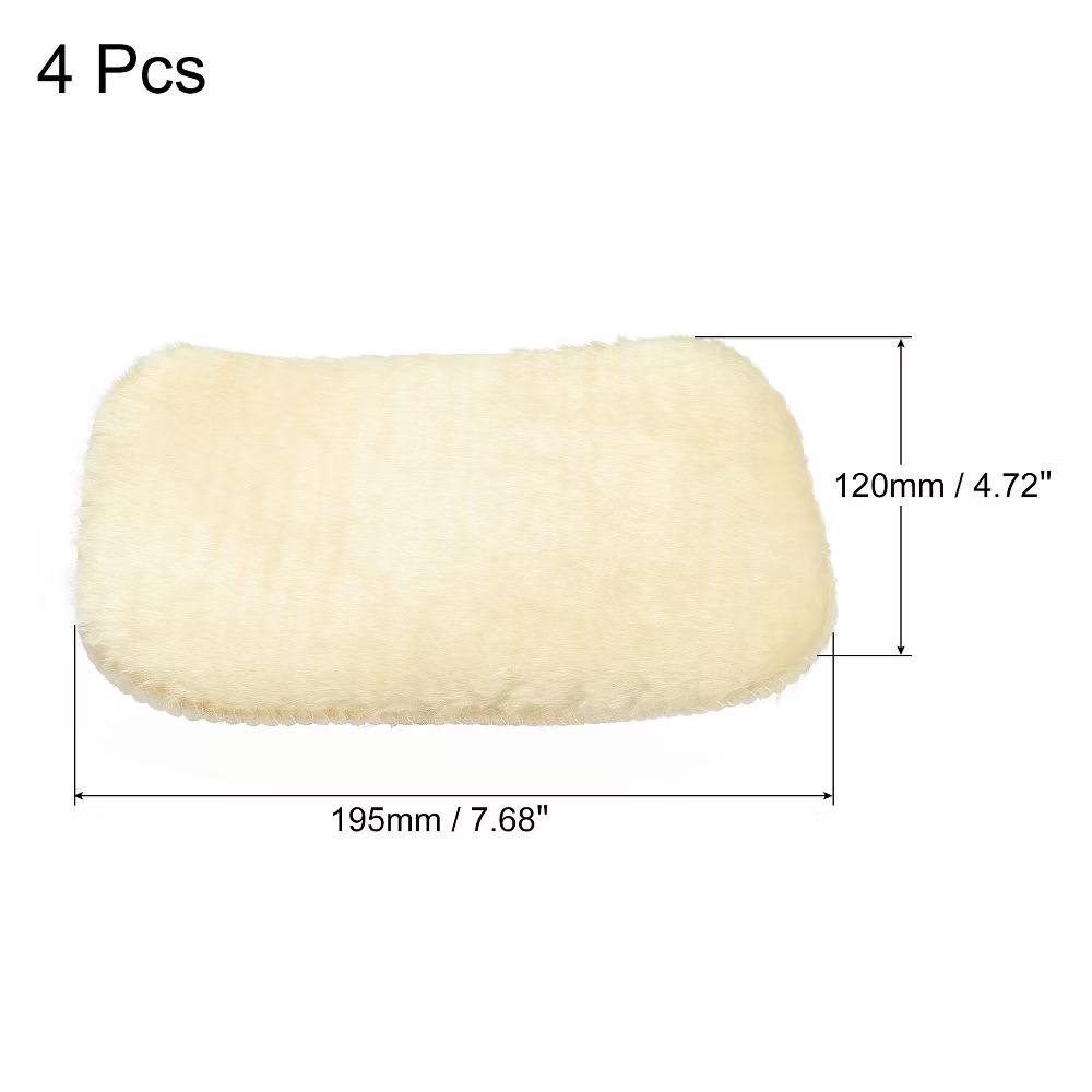 Leather Boots Shoes Polishing Cleaning Shine Gloves 4 Pcs - Image 6