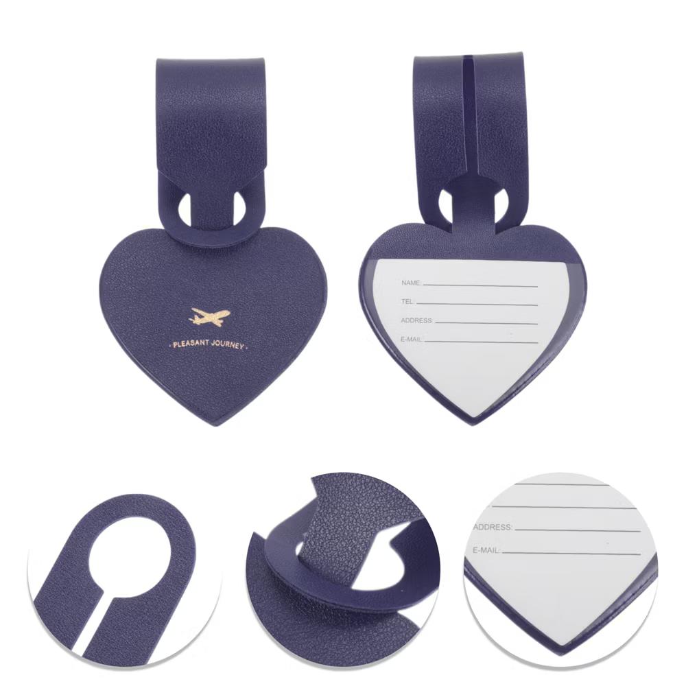 Heart Shape Luggage Tag 1 Pc - Image 10