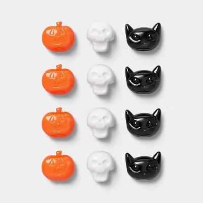 12ct Squishies Party Favor Black/White/Orange - Image 2