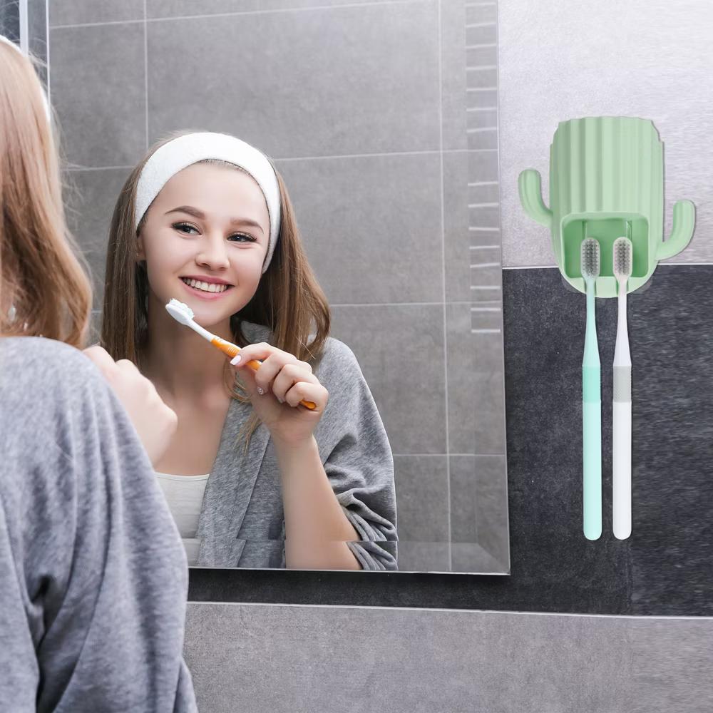 Cactus Wall Mounted Toothbrush Holder 1 Pc - Image 8