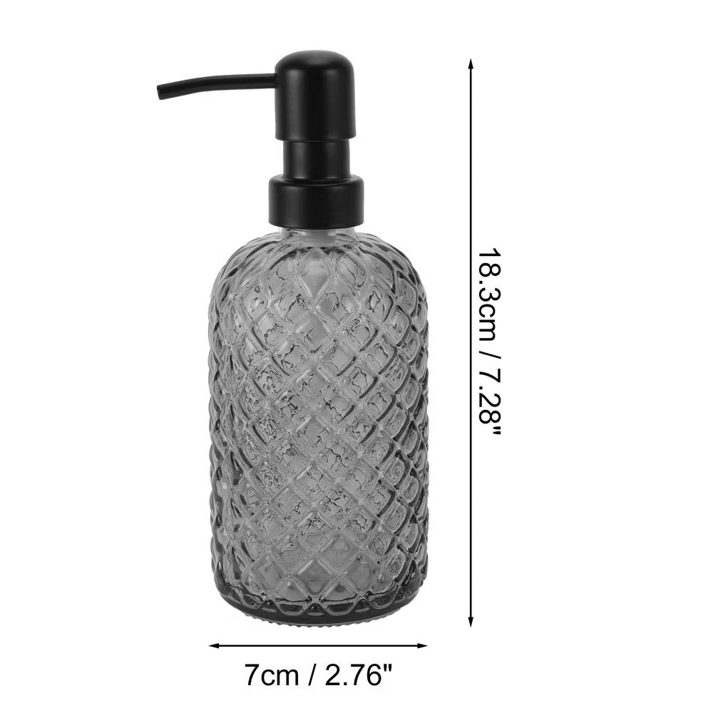 Simple Cylindrical Soap Pump Dispenser 400ml 1 Pc - Image 16