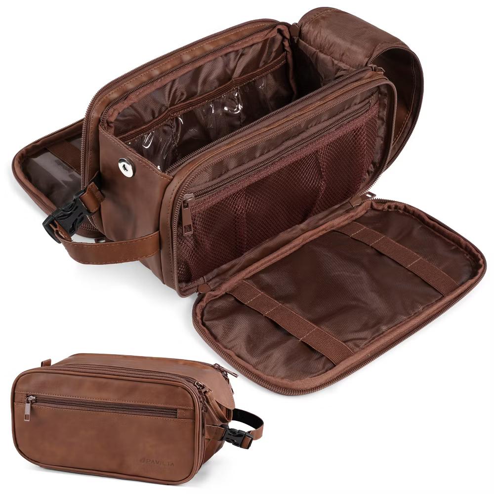 Toiletry Bag Women Men, Travel Toiletries Organizer Case, Essentials Shaving Dopp Kit, Cosmetic Make Up Accessories - Image 16