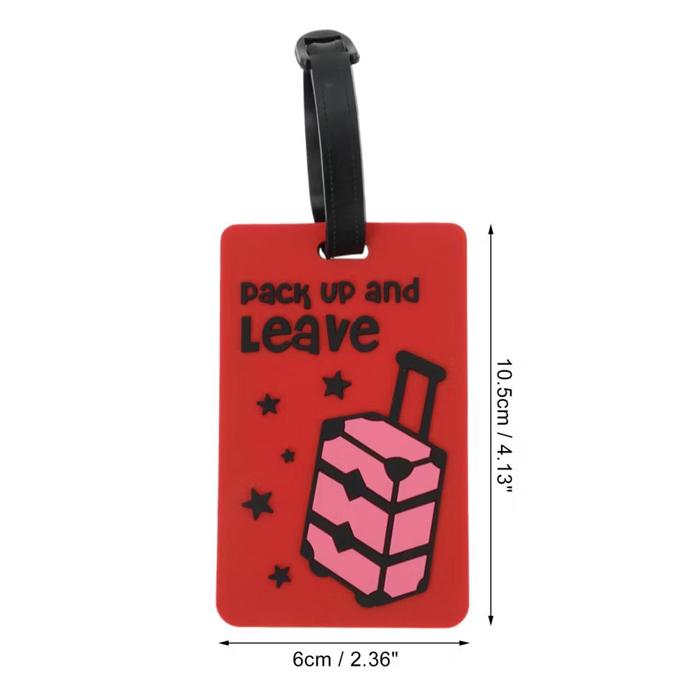Trolley Case Pattern Luggage Tag 1 Pc - Image 11