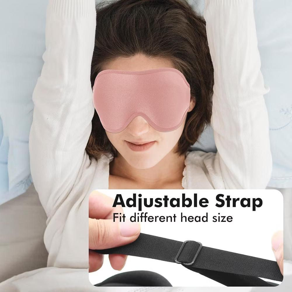 Albatross Health Sleep Eye Mask for Men and Women, Ideal for Lash Extensions, Travel Blackout Night Blindfold with Adjustable Strap - Image 36