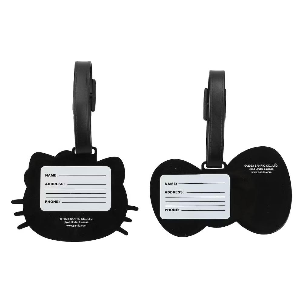 2pc Youth Luggage Tag Set - Molded Rubber with Printed ID Card - Image 7