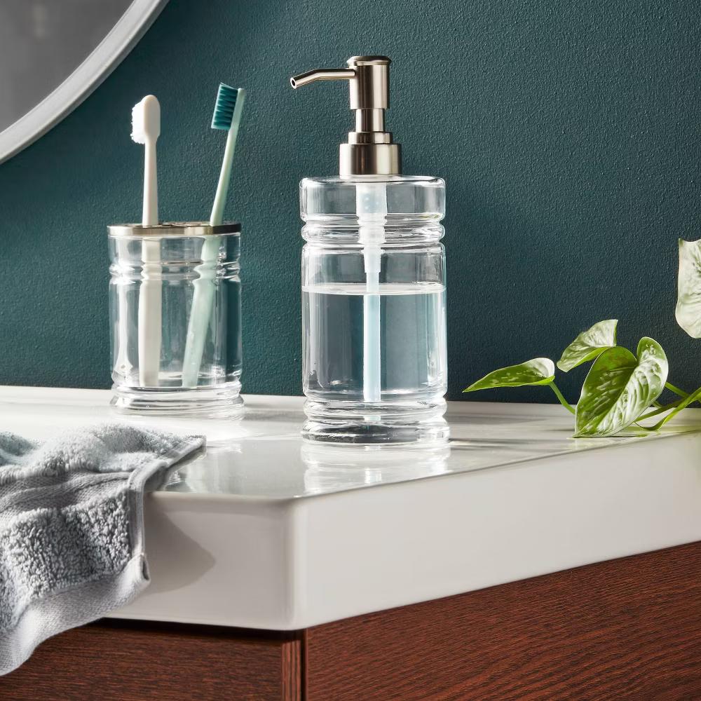 Glass Soap Pump Clear - Image 2