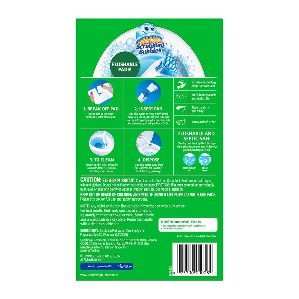 Scrubbing Bubbles Fresh Brush Flushable Refills - Image 3