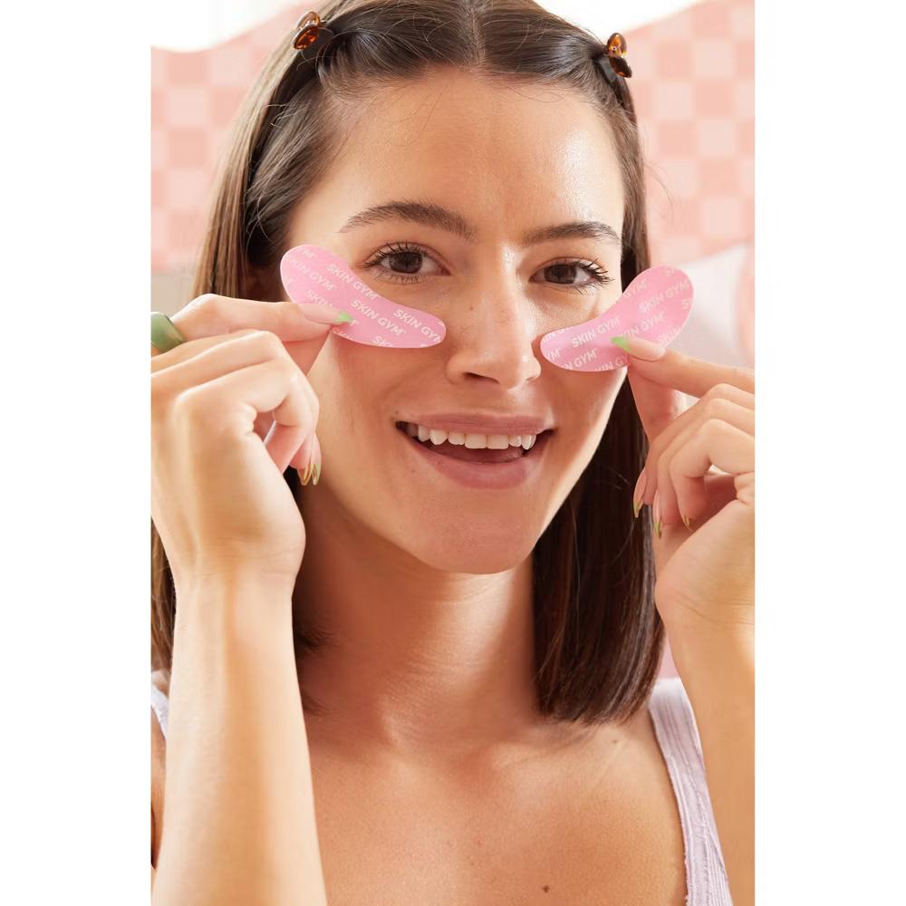 Skin Gym Reusable Silicone Eye Mask - 2 ct: Anti-Aging, Alcohol-Free, Facial Treatment, Normal to Dry Skin - Image 3