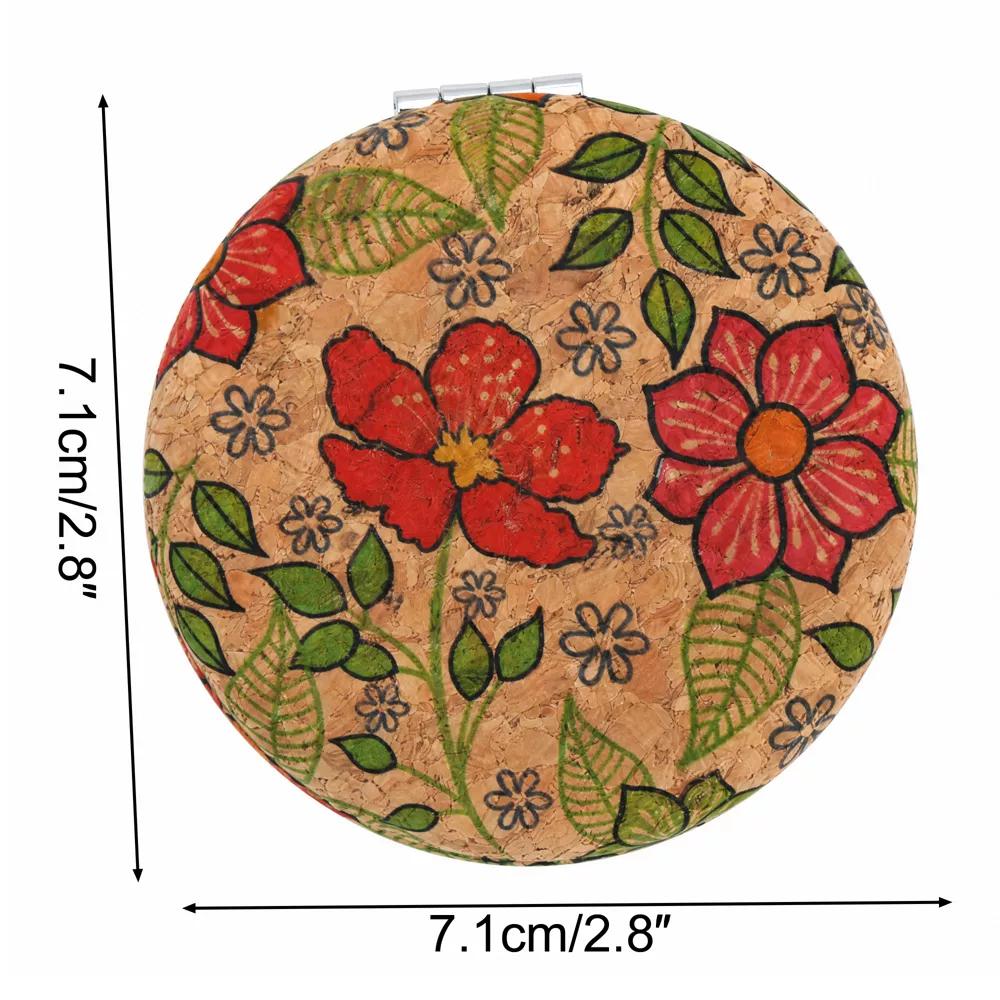 Folding Magnetic Double-Sided Round Makeup Mirror 1 Pc - Image 12
