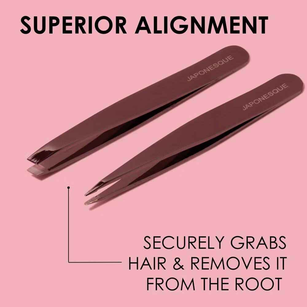 JAPONESQUE Slant & Point Tweezer Duo - Image 10