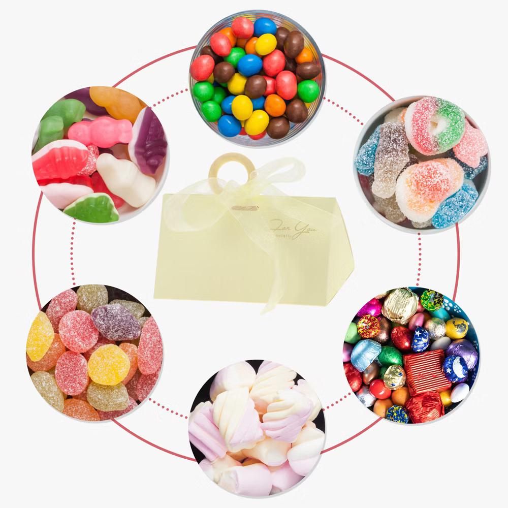Durable Gift Boxes Christmas Halloween Ribbons and Wood Rings 5.12"x2.91"x2.56" 20 Pcs - Image 4