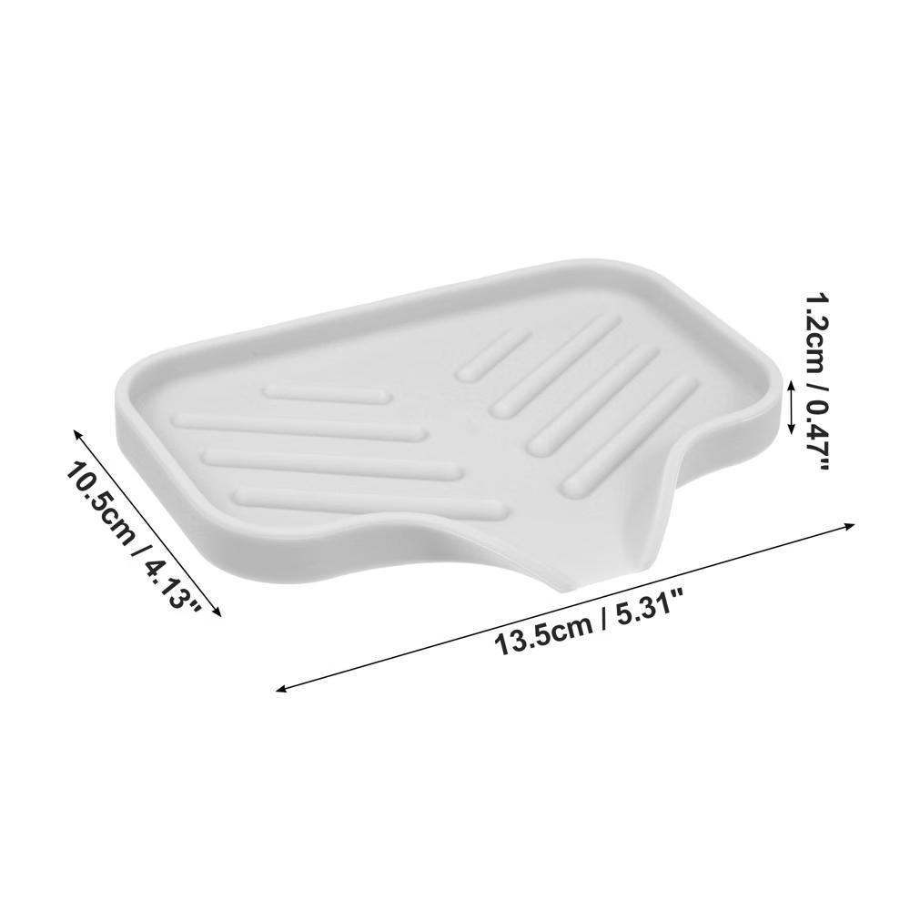 Bathroom Kitchen Silicone Soap Dish - Image 11