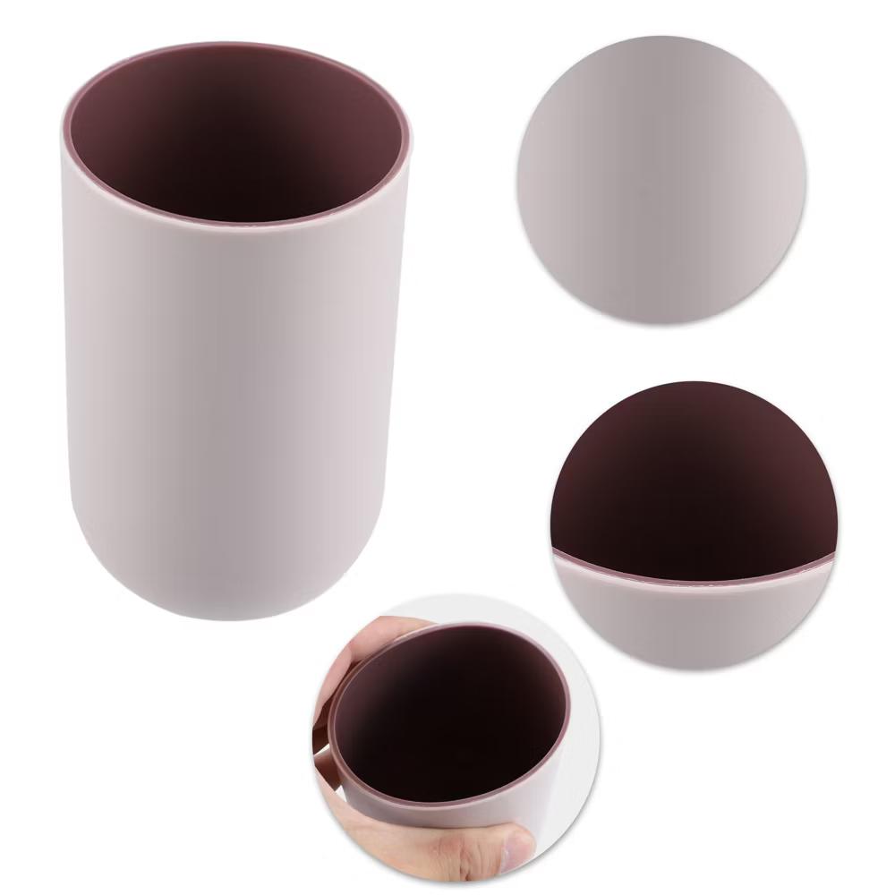 2Pcs Bathroom Tumblers Bathroom Toothbrush Cup Blue 4.33''x2.76'' 350ml - Image 54