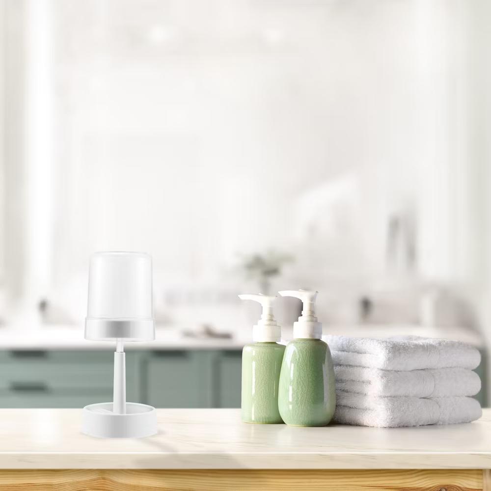 Adjustable Toothbrush Holder with Cover for Bathroom Electric Toothbrush Holder 10.63" 1 Pc - Image 24