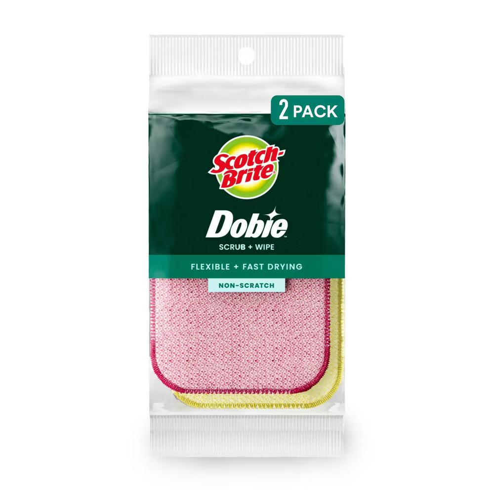 Dobie All-Purpose Non-Scratch Scrub and Wipe Cleaning Clothes - 2ct: Microfiber, Reusable, Multi-Surface - Image 5