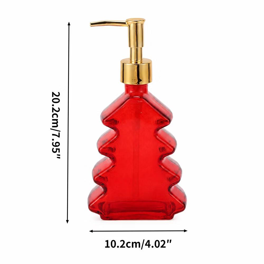 Christmas Tree Shape Pump Soap Dispenser 1 Pc - Image 13