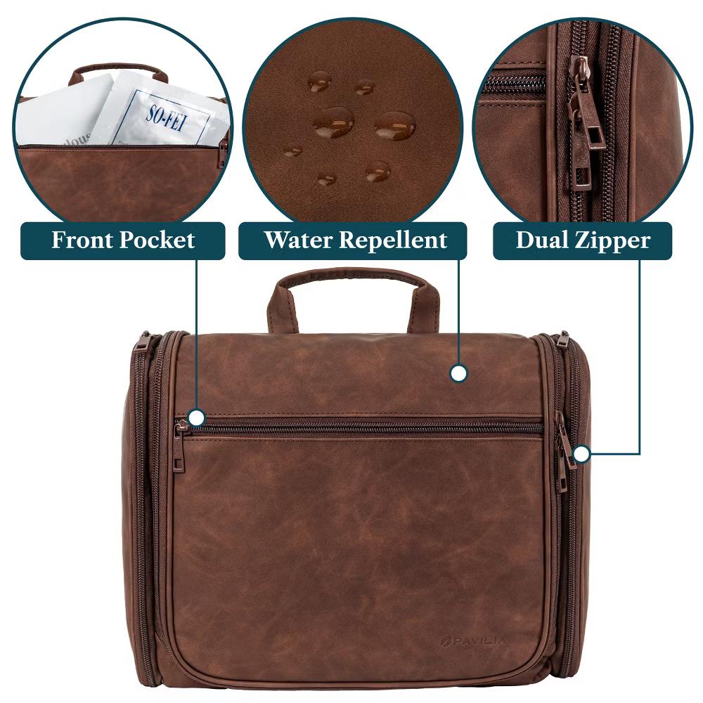 Large Hanging Toiletry Bag, Travel Women Men Cosmetic Organizer, Water Resistant Makeup Accessories Essentials Kit - Image 24