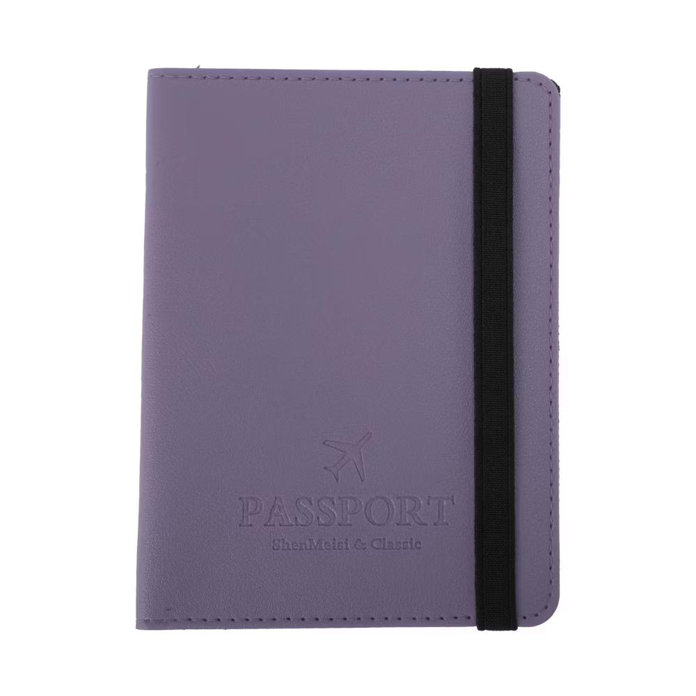 Simple Elastic Strap Passport Holder 1 Pc - Image 40