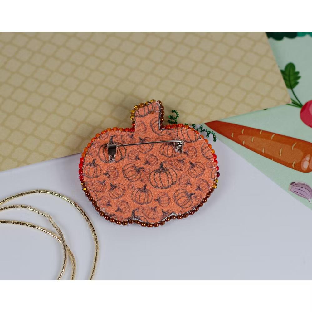 Art Bead Embroidery Decoration Kit - Golden pumpkin AD-234 - Image 2