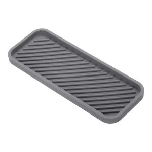 Waterproof Soft Silicone Bathroom Kitchen Organizer Trays