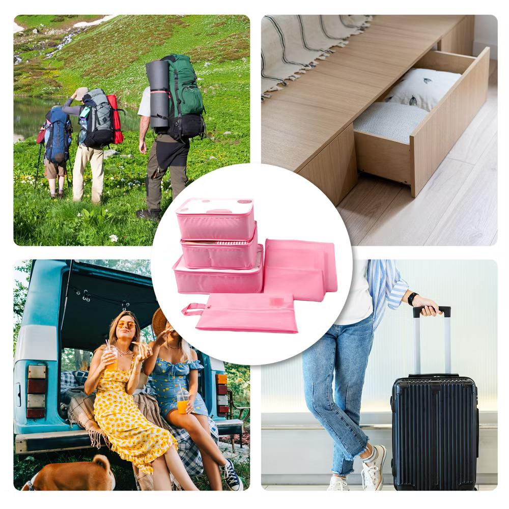 Zipper Design Packing Cube Set 7 Pcs - Image 18