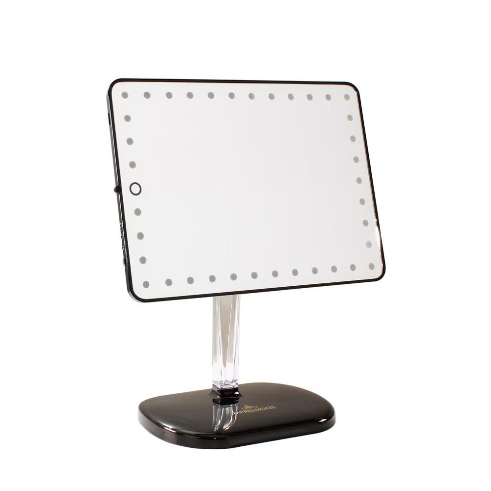 Impressions Vanity Touch Pro LED Makeup Mirror with Bluetooth Audio+Speakerphone & USB Charger - Image 3