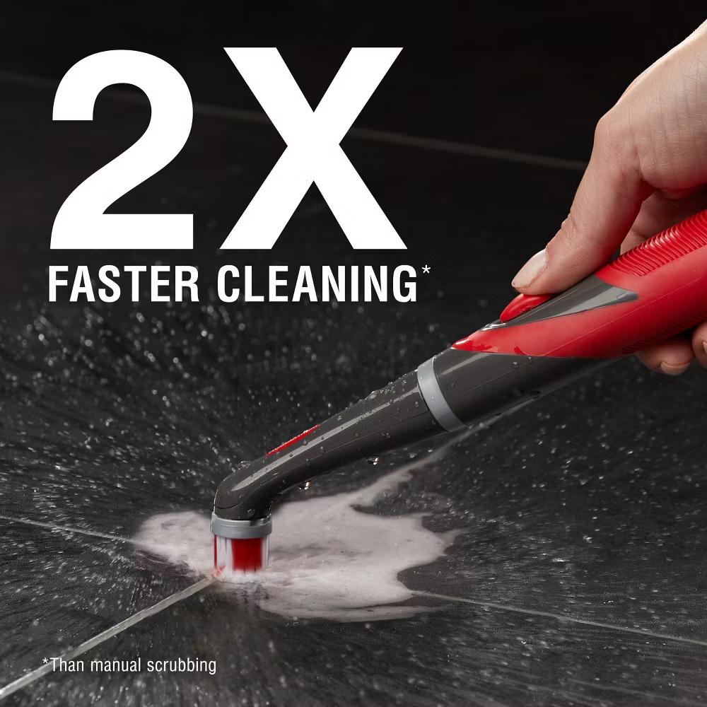 Power Scrubber with 1 All-Purpose Scrubbing Head and 1 Grout Scrubbing Head - Image 9