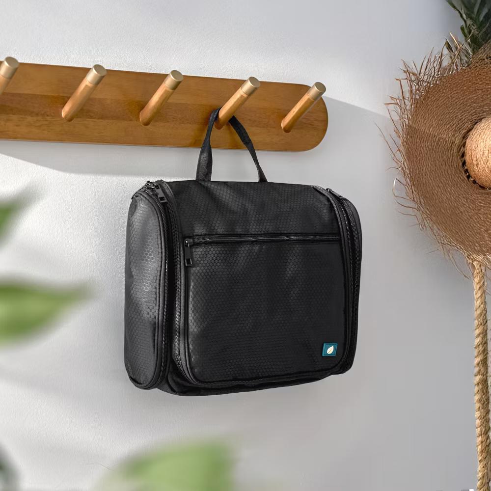 Large Hanging Toiletry Bag, Travel Women Men Cosmetic Organizer, Water Resistant Makeup Accessories Essentials Kit - Image 7
