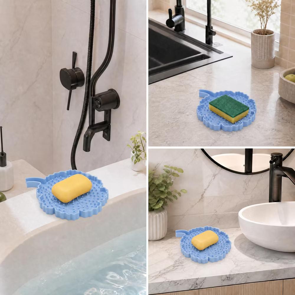 Flower Shape Soap Dish 1 Pc - Image 19
