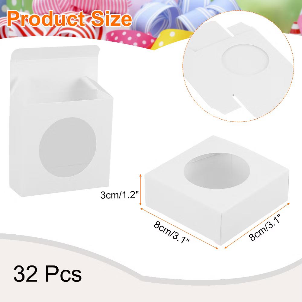 Bakery Candy Jewelry Soap Display Kraft Mini Gift Boxes 32 Pcs - Image 7