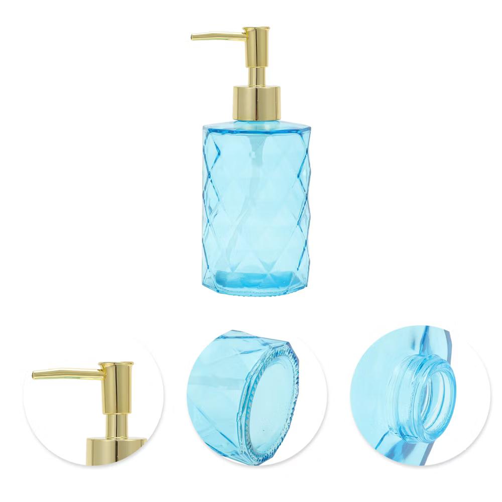 Reusable Diamond-shaped Soap Dispenser 11.16oz 1 Pc - Image 5