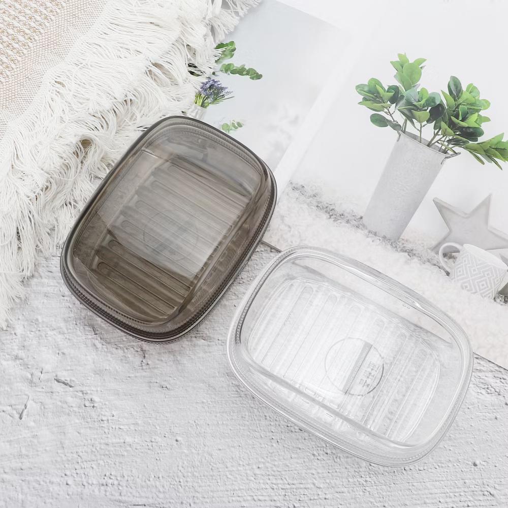 Double Layer Soap Dish with Cover 5.51"x4.13"x2.52" 1 Pc - Image 6