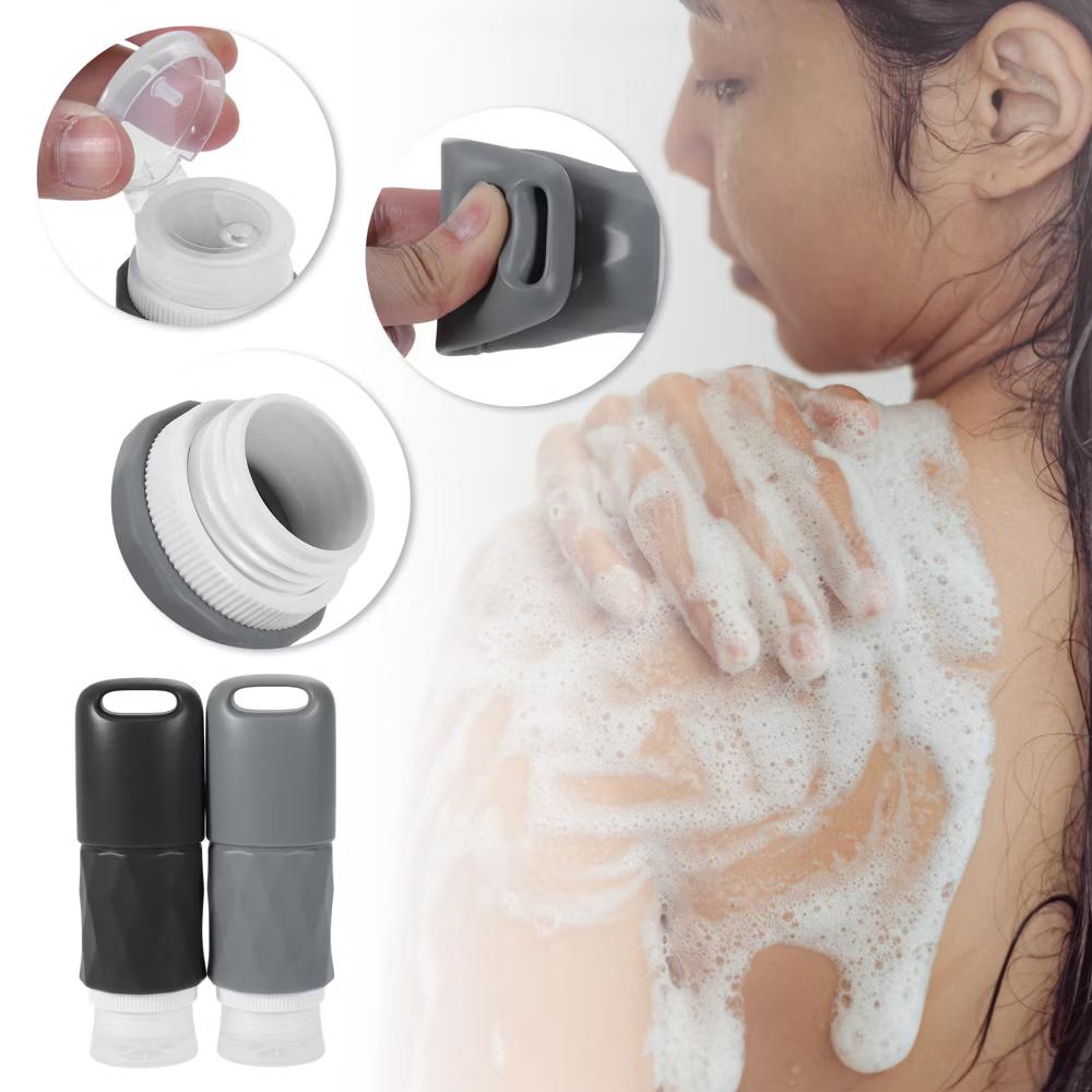 Squeezable Silicone Travel Container Set 2 Pcs - Image 8