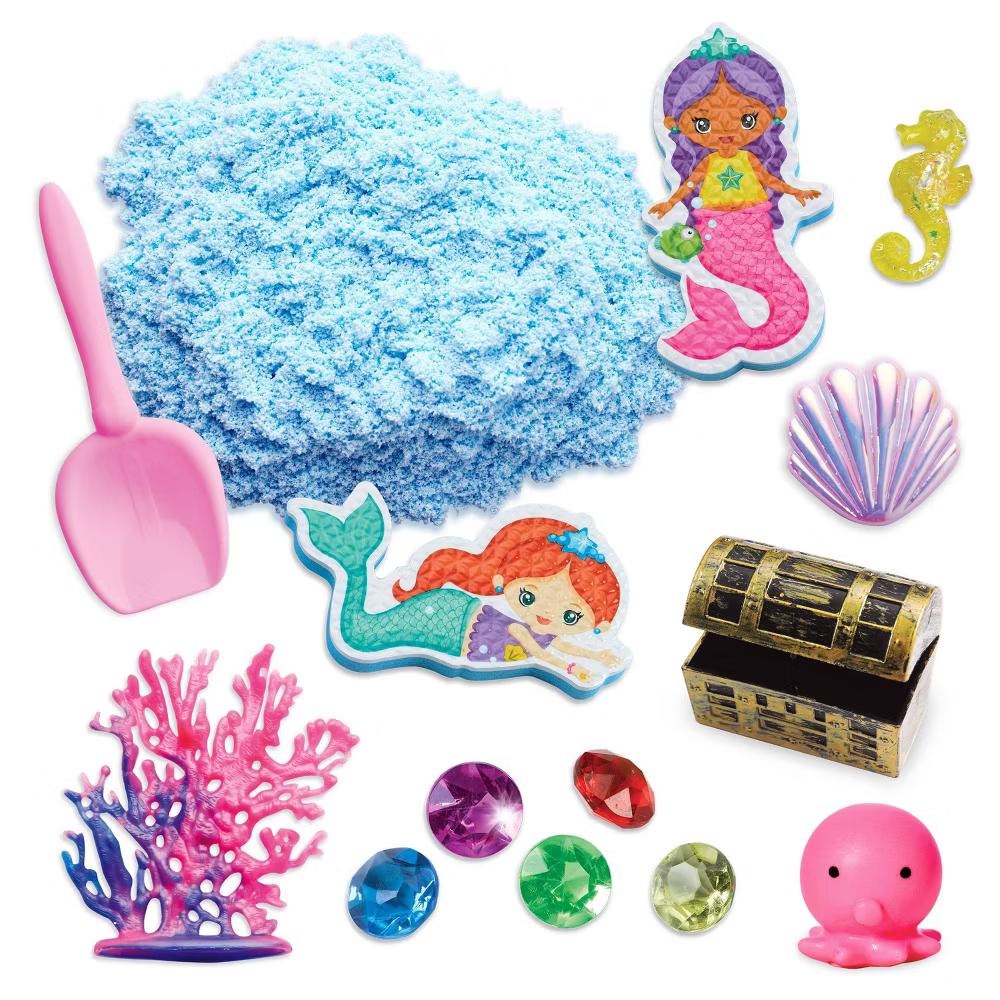 Creativity for Kids Sensory Bin Mermaid: DIY Art Kit with Figures & Accessories for Ages 3 - Image 7