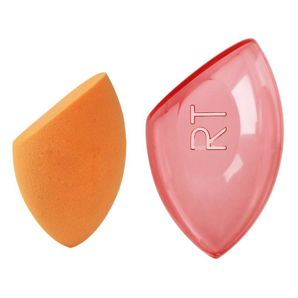 Real Techniques Miracle Complexion Makeup Sponge Travel Case: Contouring, Cheekbones, Multipurpose, 2-Piece Set - Image 3